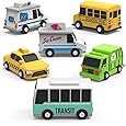 CartwheelsClub 6PCS Floating Bath Vehicle Toys